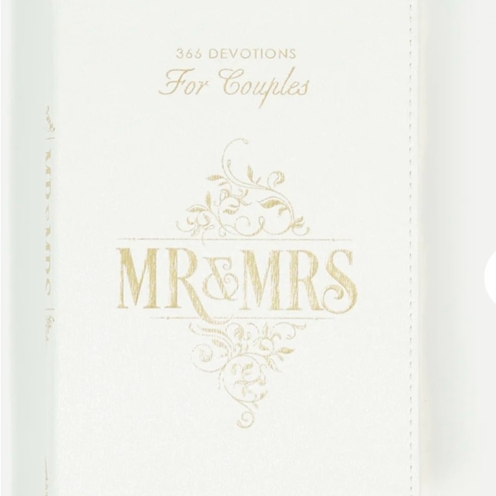 Altar'd State White and Gold Devotional Book